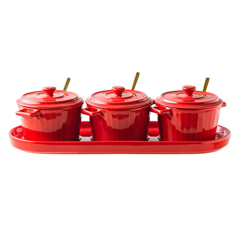 ceramic seasoning jar set
