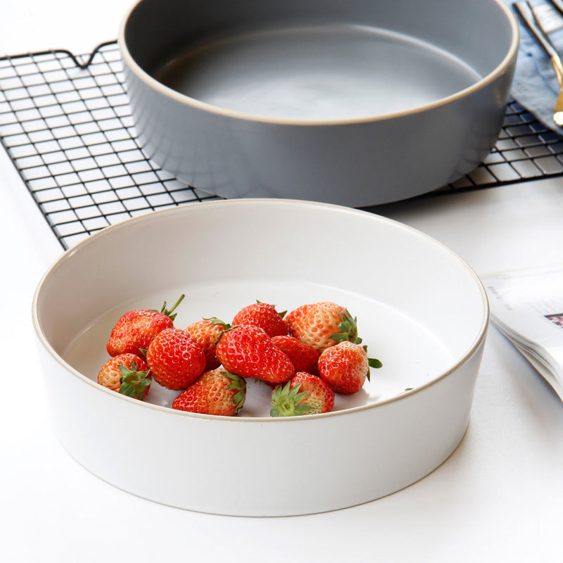 nordic ceramic baking bowl – 23cm