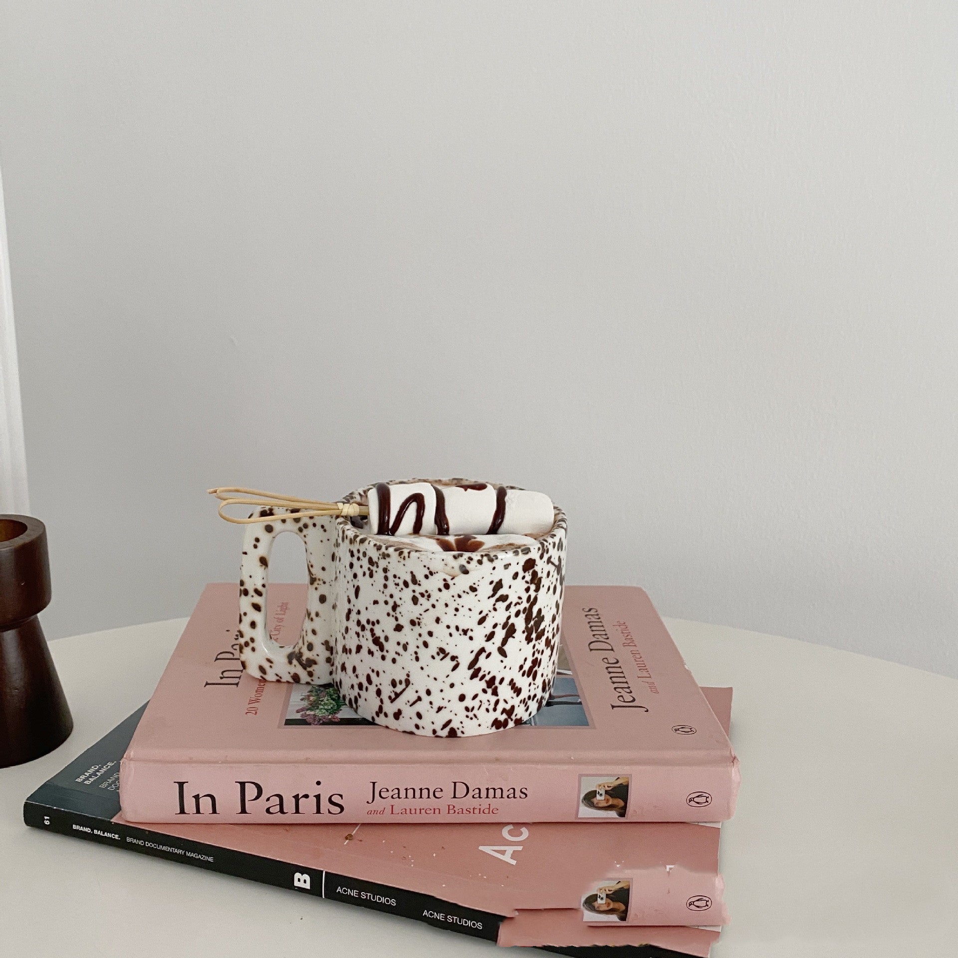 splash ink ceramic mug — 300ml