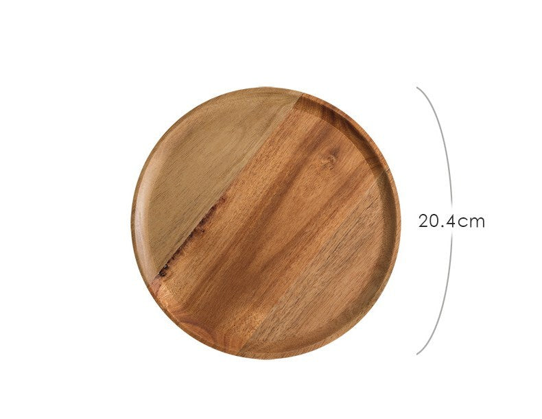 wooden serving tray