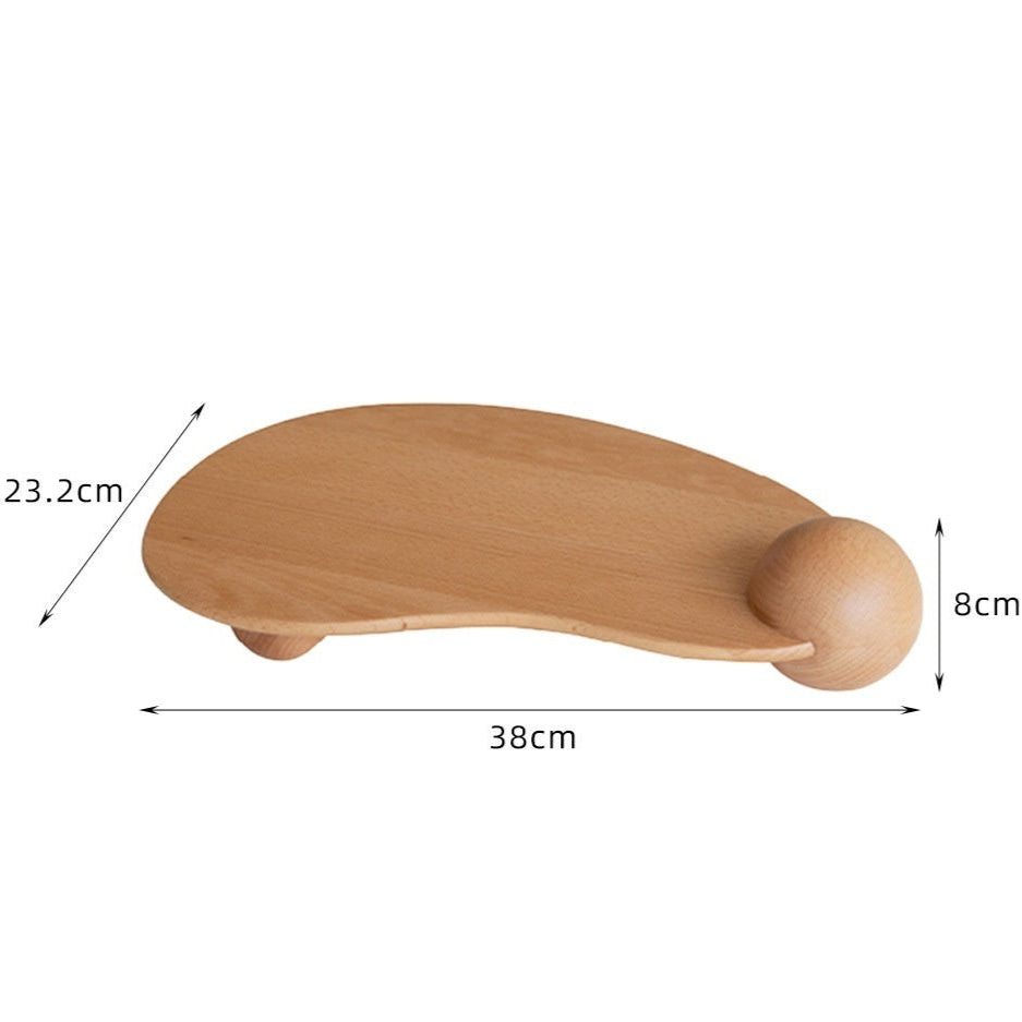 natural wood tray