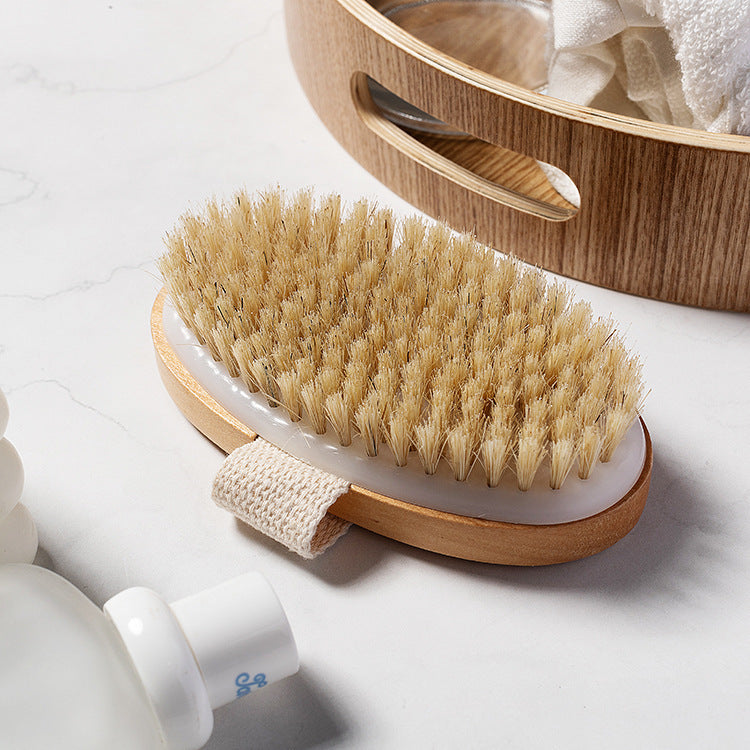glow ritual dry brush – solid wood