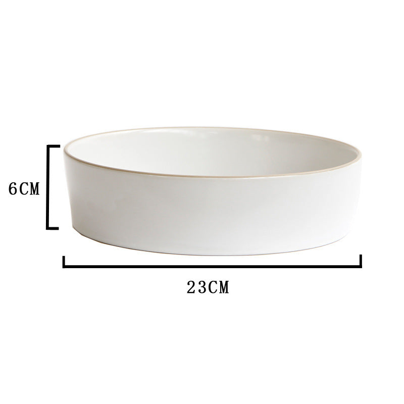 nordic ceramic baking bowl – 23cm