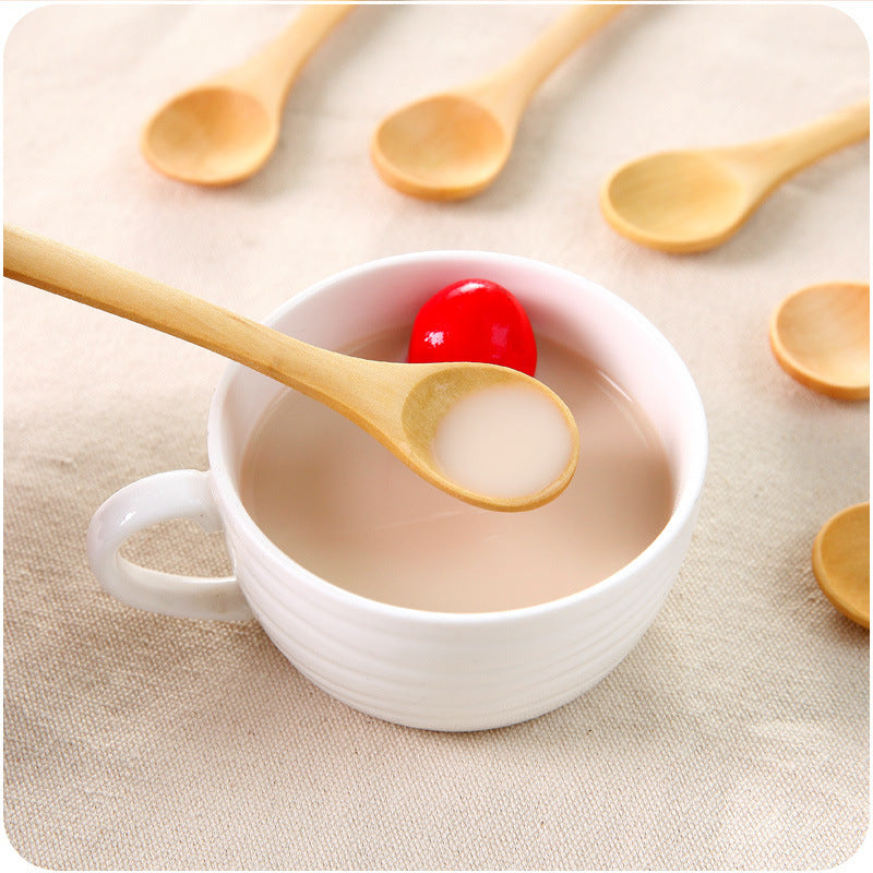 small wooden spoon – long handle
