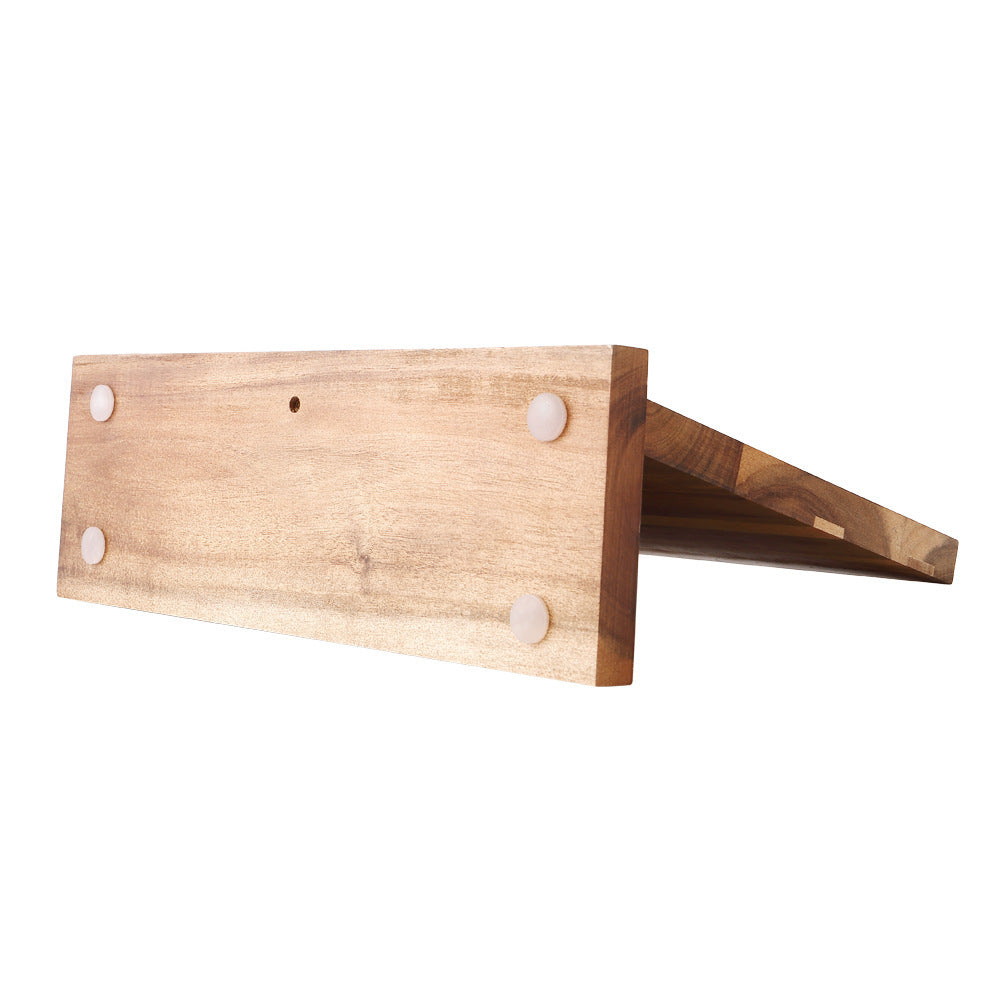 kitchen magnetic wooden knife holder