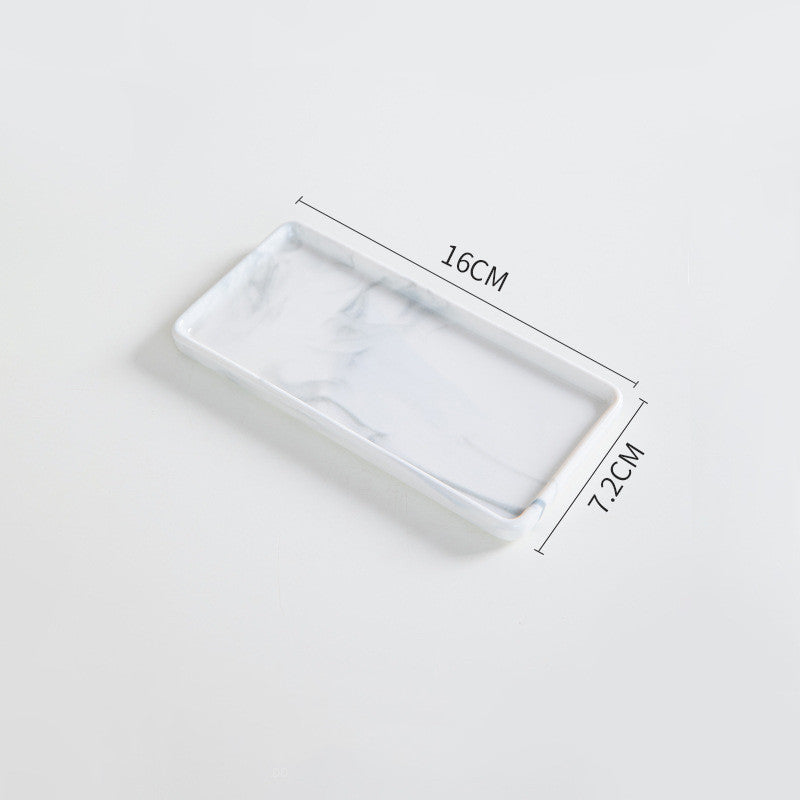marble ceramic plate