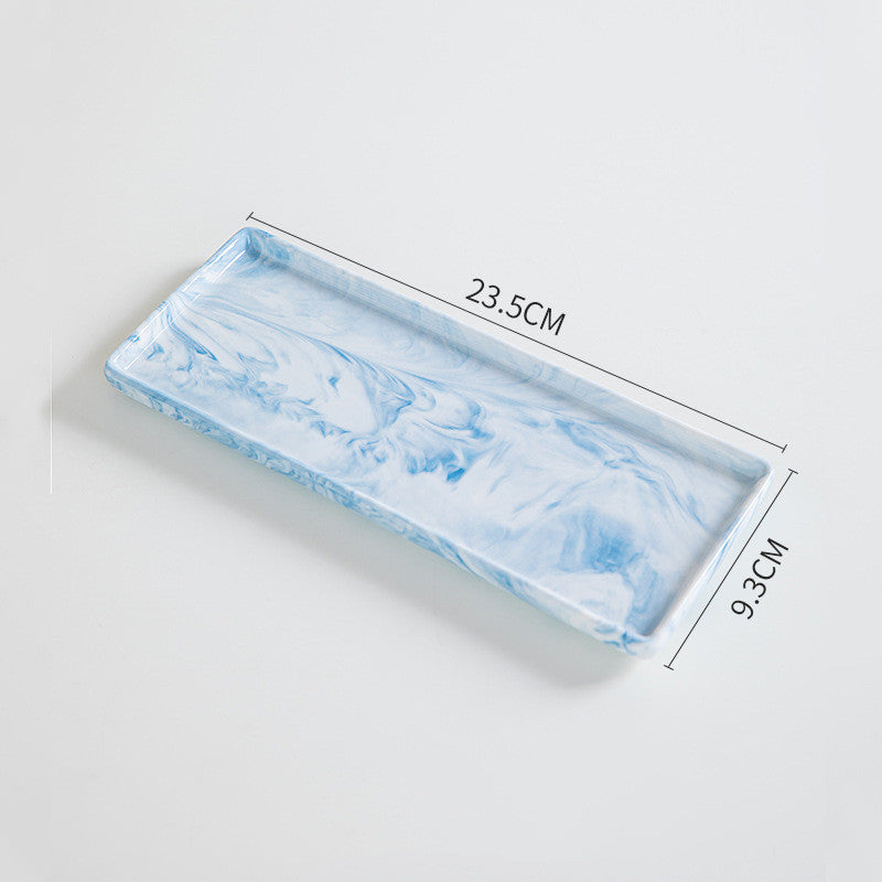 marble ceramic plate