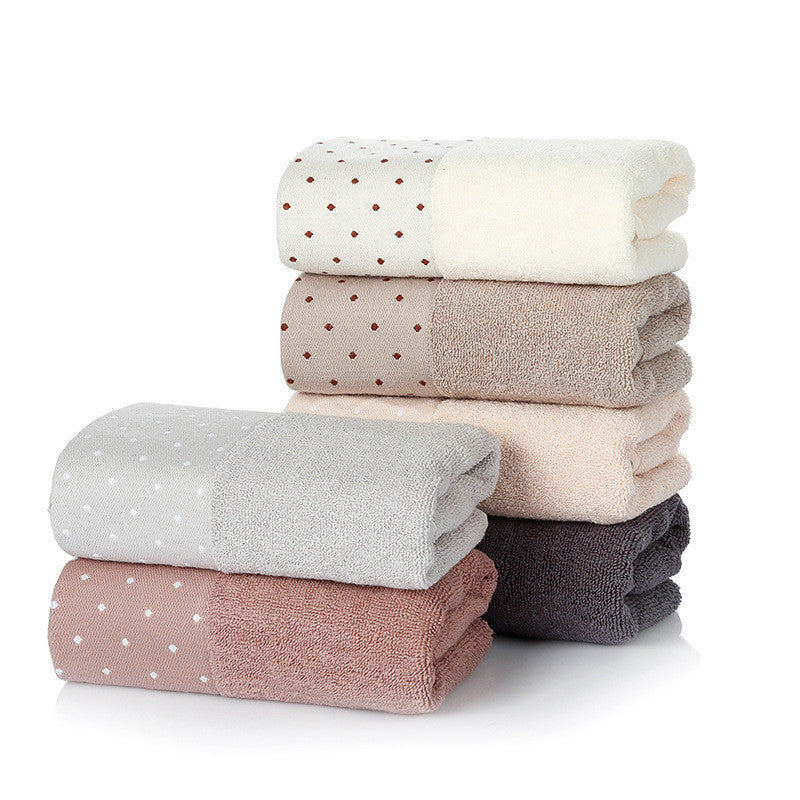 soft cotton face towel