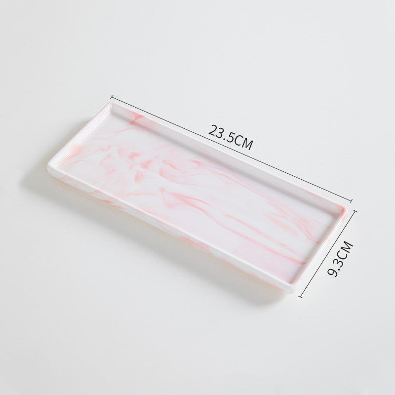 marble ceramic plate