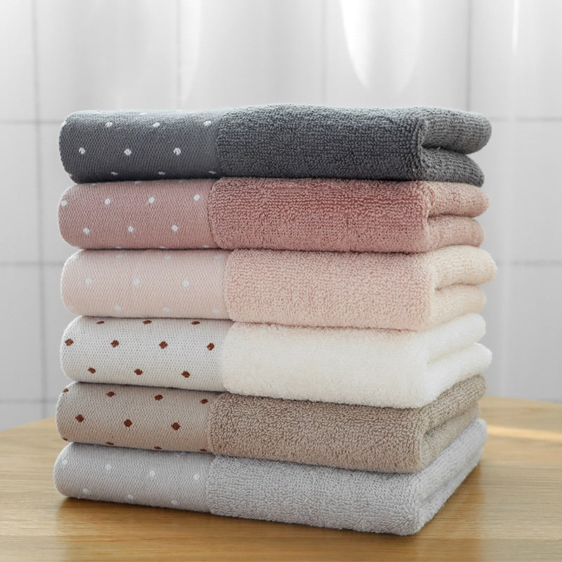 soft cotton face towel