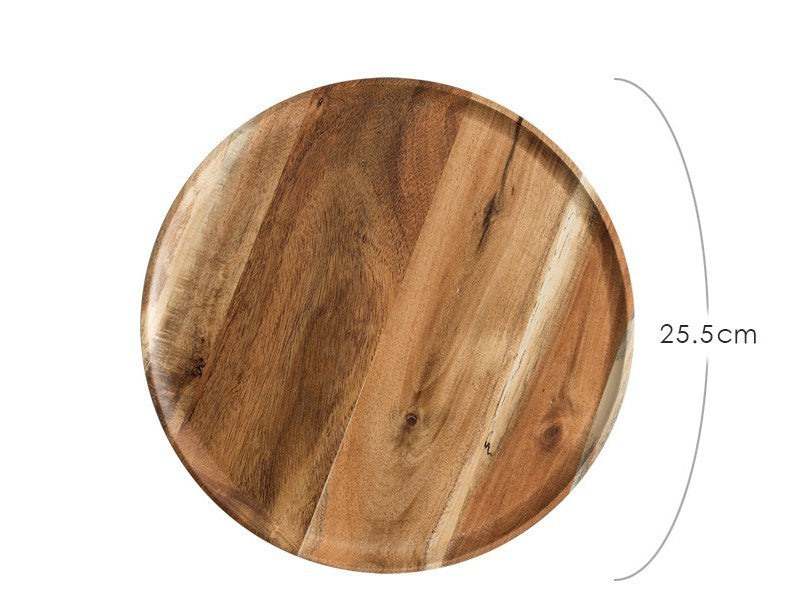 wooden serving tray