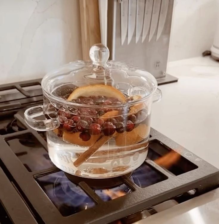 glass stove pot — 1200ml / 1800ml