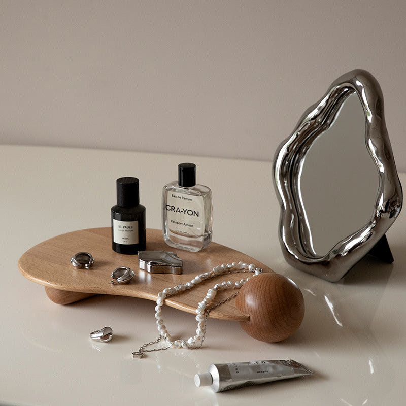 natural wood tray