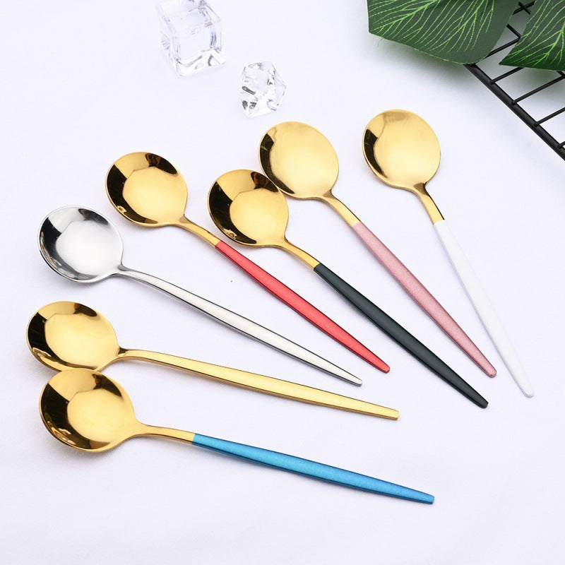 white gold 24pc cutlery set