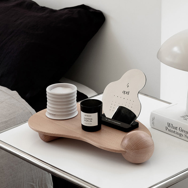 natural wood tray