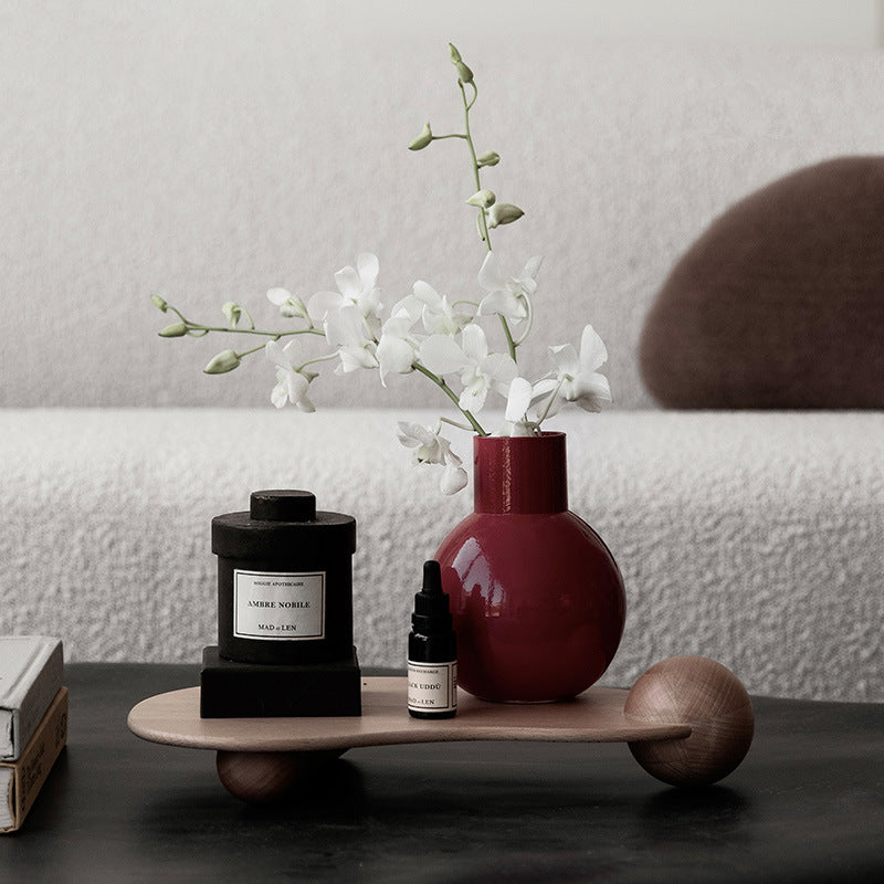 natural wood tray