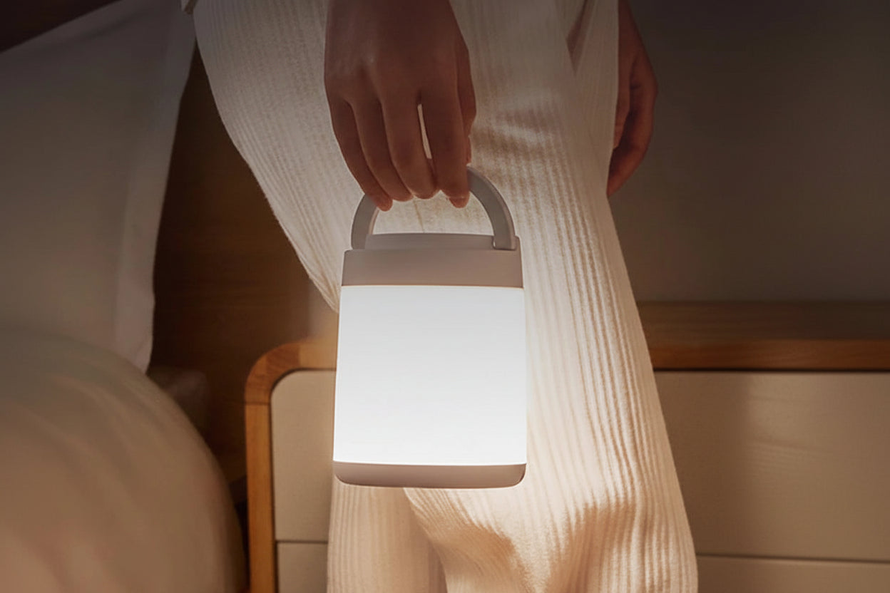 Portable glow lamp