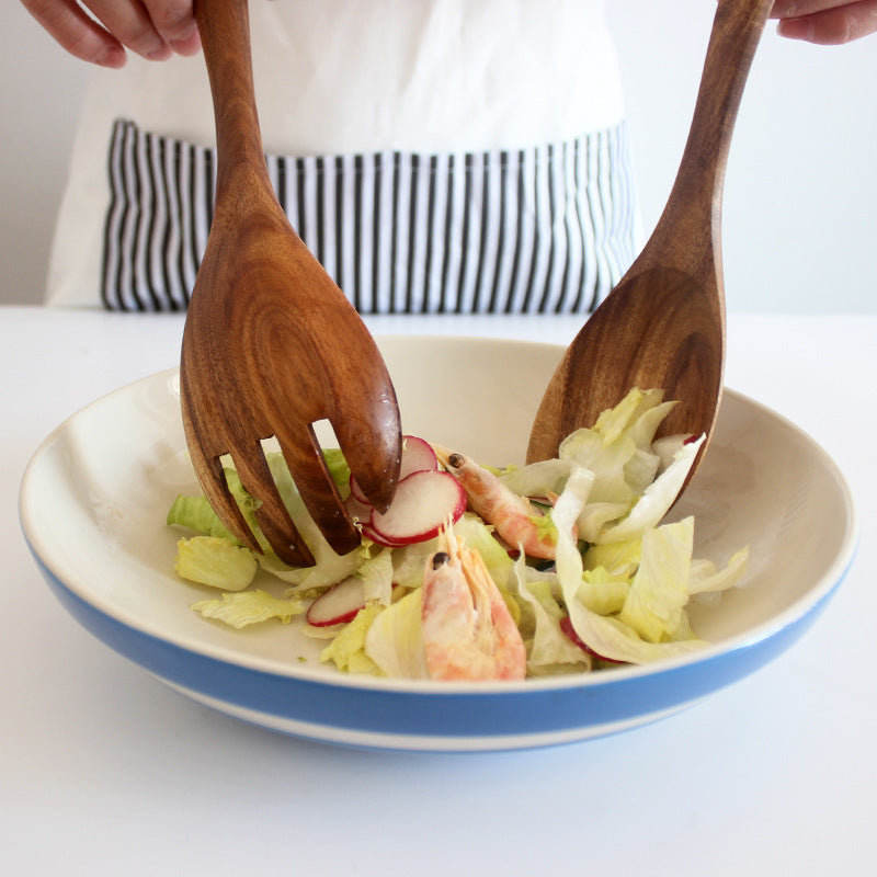 wooden spoon & fork set