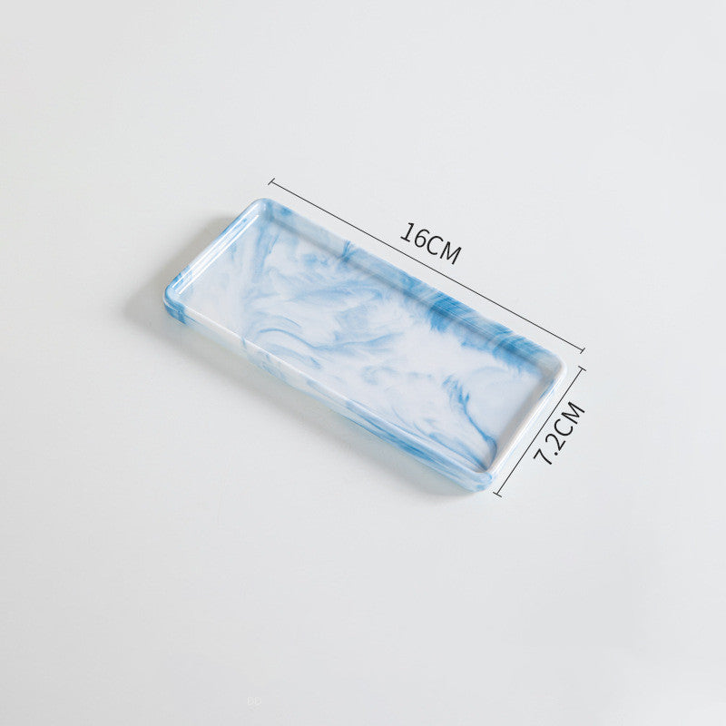 marble ceramic plate